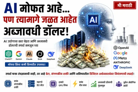 AI च्या मागे कोण कमावतो? OpenAI, Google, Meta, DeepSeek आणि NVIDIA यांचा संपूर्ण खेळ समजून घ्या