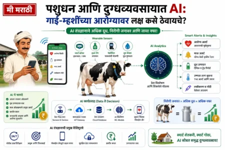 गाई-म्हशींच्या आरोग्यावर AI चे लक्ष: भारतीय दुग्धव्यवसायात तंत्रज्ञान का आणि कसे बदलत आहे?