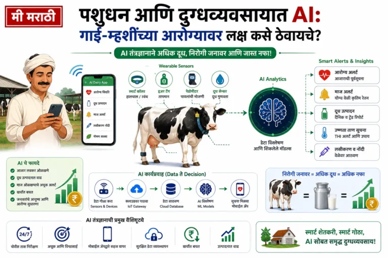 गाई-म्हशींच्या आरोग्यावर AI चे लक्ष: भारतीय दुग्धव्यवसायात तंत्रज्ञान का आणि कसे बदलत आहे?