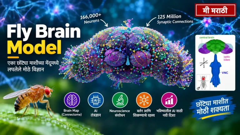 Fly Brain Model काय आहे? 1.66 लाख न्यूरॉन्सच्या Brain Map ची संपूर्ण माहिती